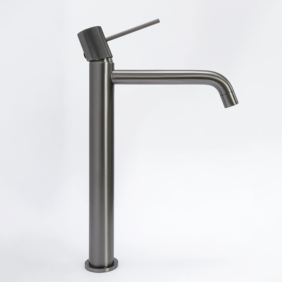 Смеситель для раковины AVS Pulse высокий, оружейная сталь Смеситель для раковины AVS Pulse высокий, оружейная сталь