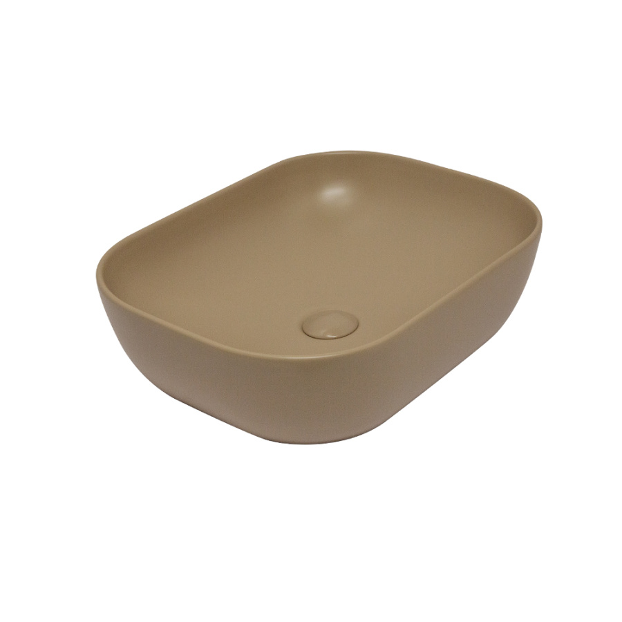 Раковина AVS Клара 51x40 бежевая матовая Раковина AVS Клара 51x40 бежевая матовая