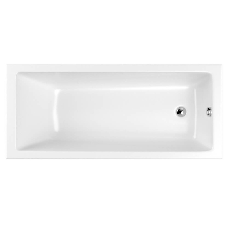 Акриловая ванна WHITECROSS Wave Slim 180x80 белая без каркаса Акриловая ванна WHITECROSS Wave Slim 180x80 белая без каркаса