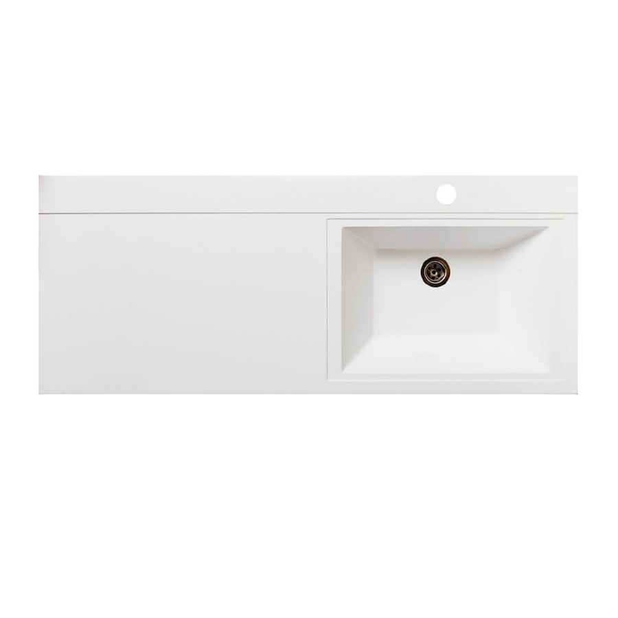 Тумба с раковиной Runo Орион УТ000003442+00-00001025 120 см правая