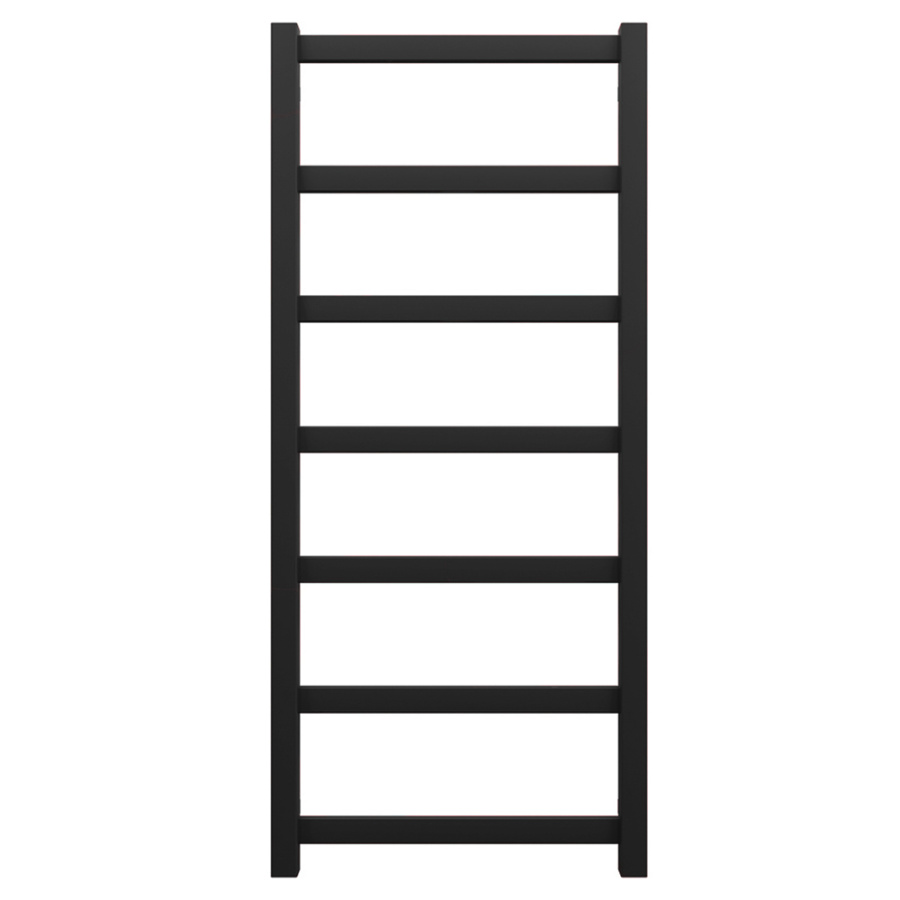 Полотенцесушитель электрический Grota Soffi 53х1000N + ТЭН MOA 300W черный матовый