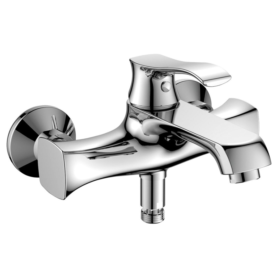 Смеситель для ванны и душа BelBagno Trula TRU-VASM-CRM хром