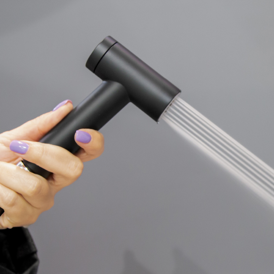 Гигиенический душ AVS 811-612-MB черный матовый Гигиенический душ AVS 811-612-MB черный матовый