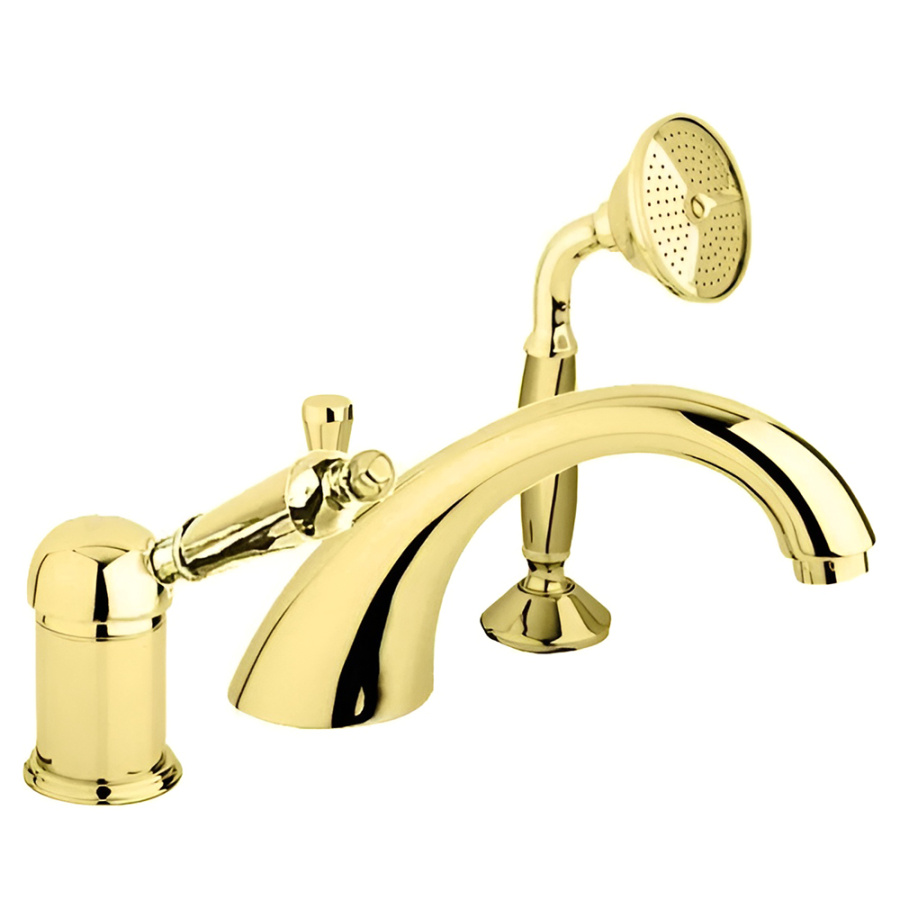 Смеситель на борт ванны Cezares ELITE-BVDM-03/24-M золото