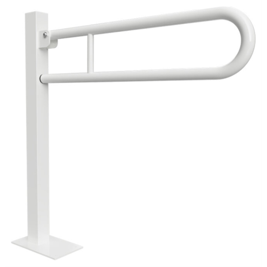 301107604 Help program Откидной поручень, с дополнительным креплением в пол 813 mm Bemeta