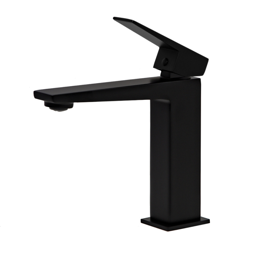 Смеситель для раковины AVS New Cube черный матовый