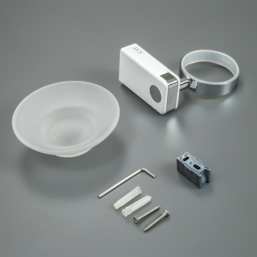 Мыльница подвесная AVS F83007 хром