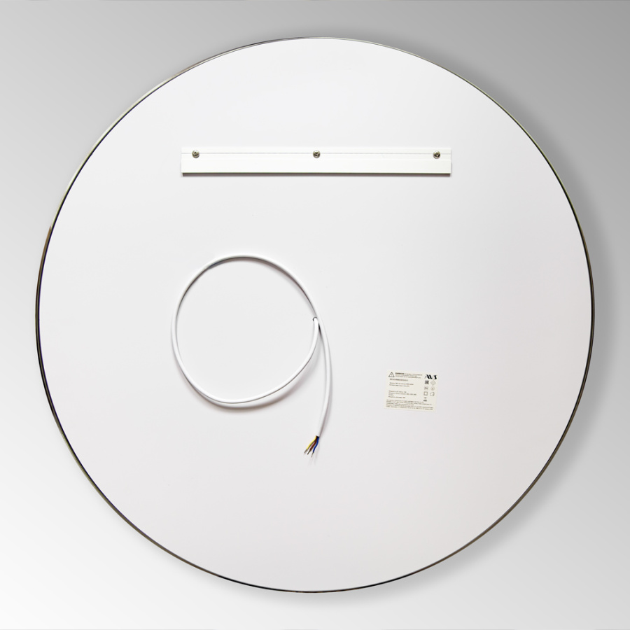 Зеркало с подсветкой AVS AZ 80 см, антипар, оружейная сталь Зеркало с подсветкой AVS AZ 80 см, антипар, оружейная сталь