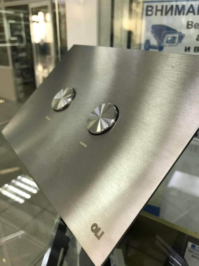 Панель смыва пневмат двойной/слив СТАЛЬ мат.хром, антивандал Blink OLI Панель смыва пневмат двойной/слив СТАЛЬ мат.хром, антивандал Blink OLI