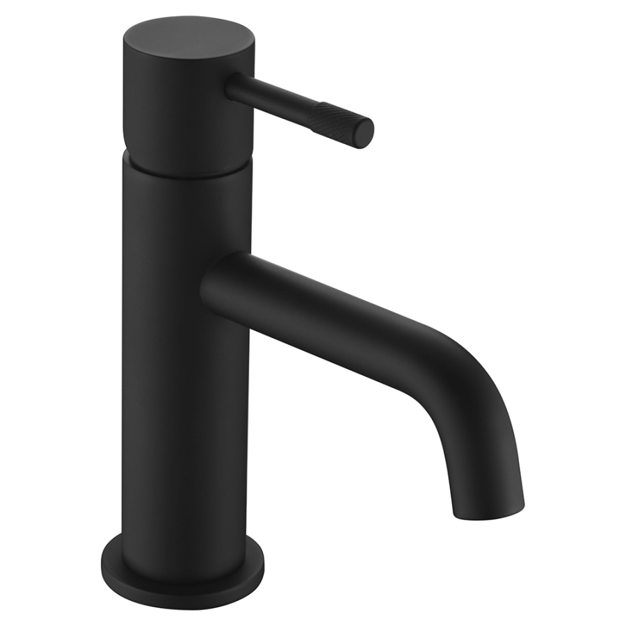 Смеситель для раковины Boheme Uno 461-B черный матовый