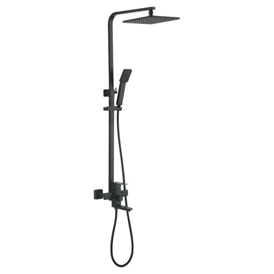 Душевая стойка Accoona H201 A83201F черный матовый