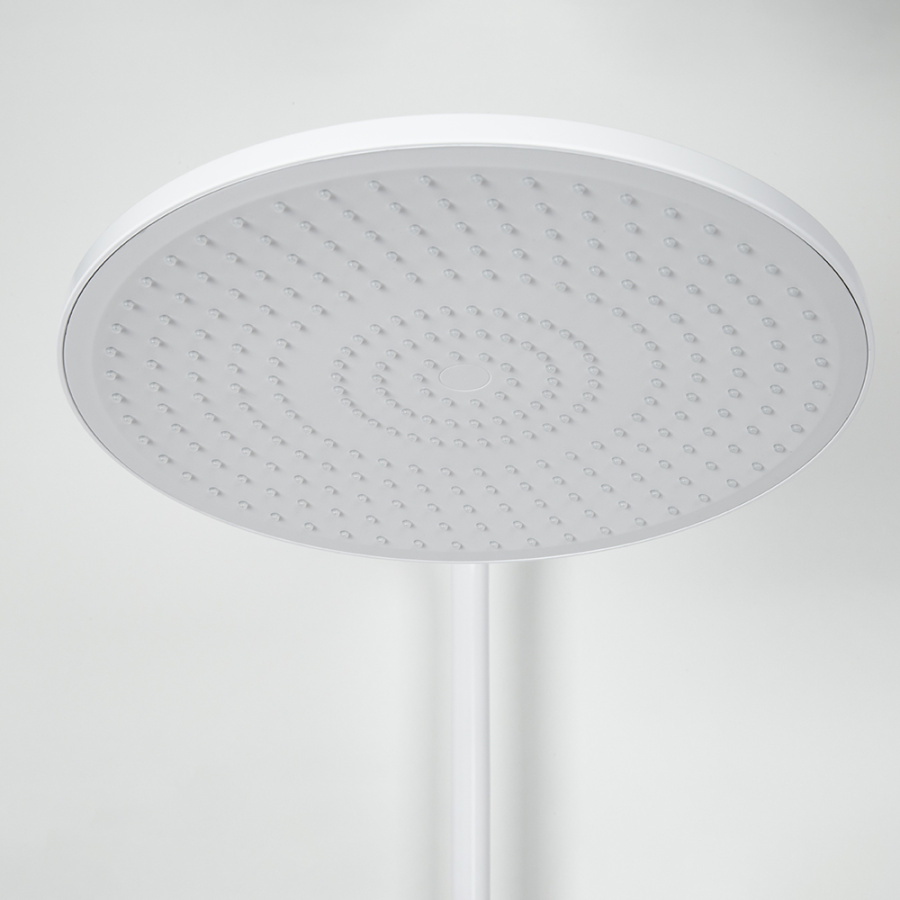 Душевая стойка AVS Slimmer белый матовый Душевая стойка AVS Slimmer белый матовый