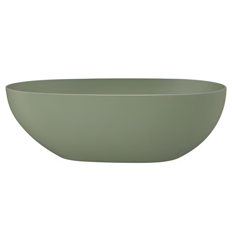 Акриловая ванна AVS Магия 180x85 оливковая темная матовая, с донным клапаном