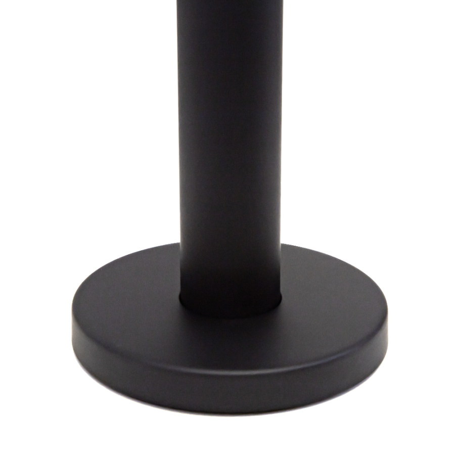 Смеситель для ванны с душем AVS Slimmer напольный, черный матовый