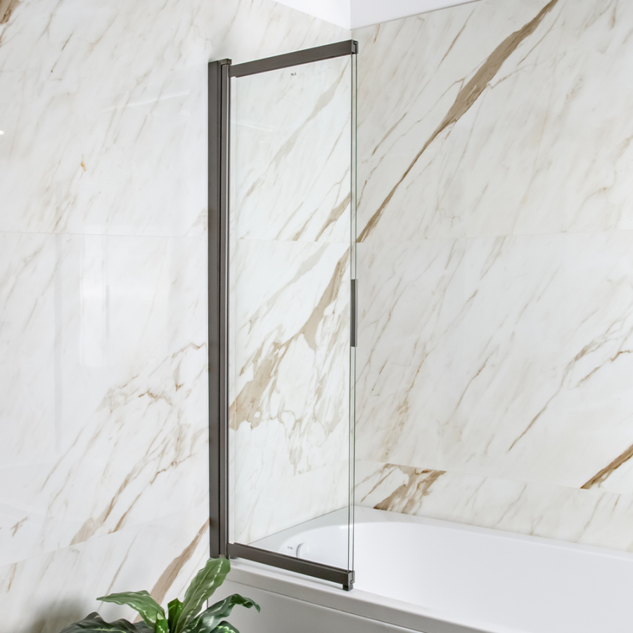 Шторка на ванну AVS Слайдер Плюс 80 см профиль оружейная сталь, стекло прозрачное Шторка на ванну AVS Слайдер Плюс 80 см профиль оружейная сталь, стекло прозрачное