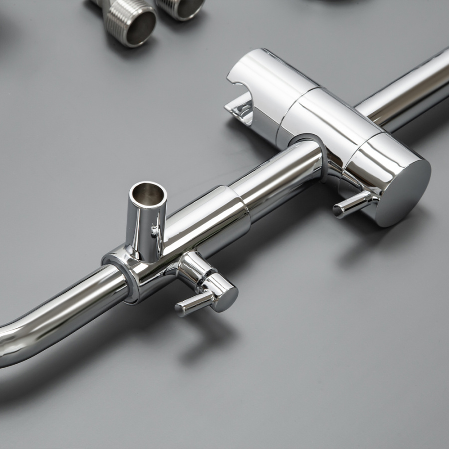 Душевая стойка AVS Cube хром Душевая стойка AVS Cube хром