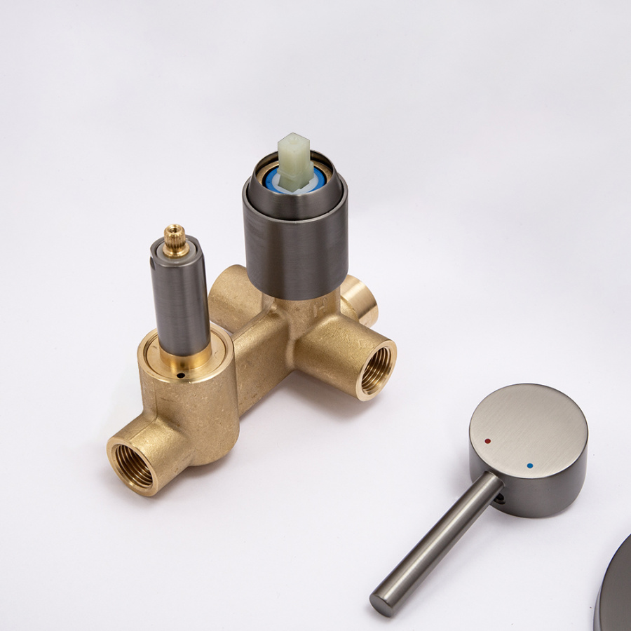 Душевой комплект AVS Slimmer 3в1 оружейная сталь Душевой комплект AVS Slimmer 3в1 оружейная сталь