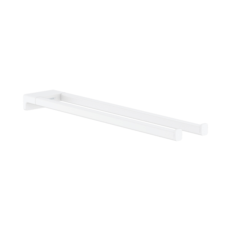 Полотенцедержатель Hansgrohe белый матовый 41770700