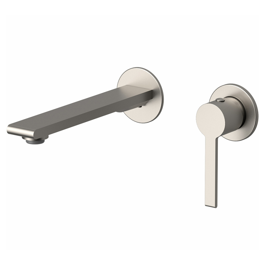 Смеситель для раковины AVS Elegant с внутренней частью, брашированный никель Смеситель для раковины AVS Elegant с внутренней частью, брашированный никель