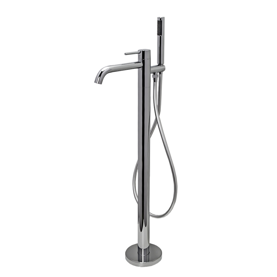 Смеситель для ванны с душем AVS Slimmer напольный, хром Смеситель для ванны с душем AVS Slimmer напольный, хром