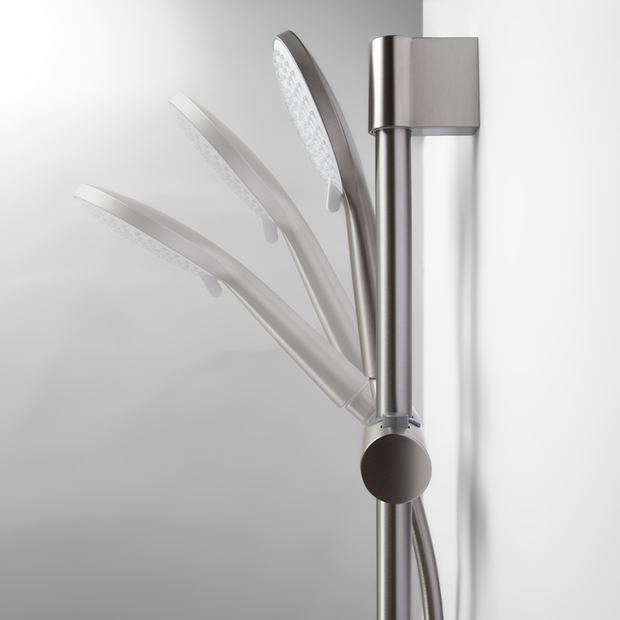 Душевой гарнитур AVS брашированный никель Душевой гарнитур AVS брашированный никель