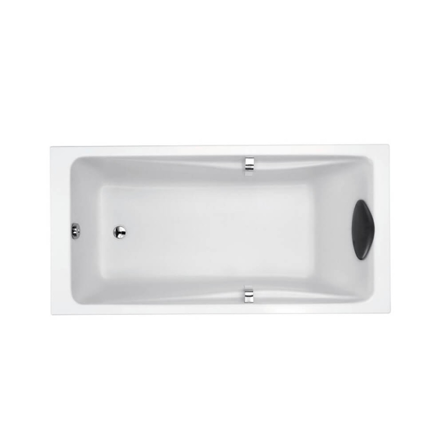 Акриловая ванна Jacob Delafon Odeon up 180х90 белая, с каркасом