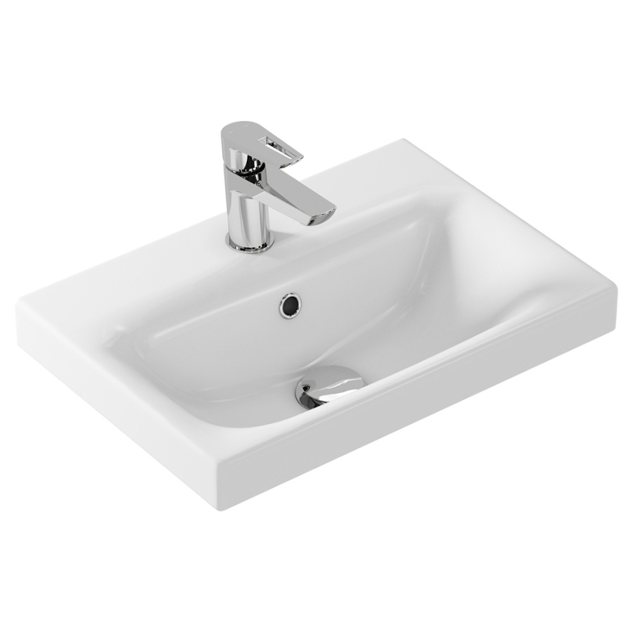 Тумба с раковиной Aqwella Smart SRT0105DB 50 белая Тумба с раковиной Aqwella Smart SRT0105DB 50 белая