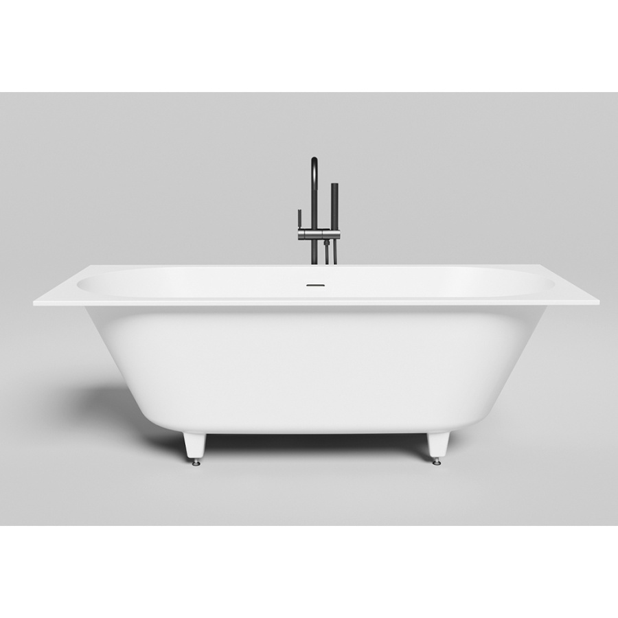 Ванна из искусственного камня Salini Ornella Axis KIT S-Sense 180x80 белая с ножками Ванна из искусственного камня Salini Ornella Axis KIT S-Sense 180x80 белая с ножками