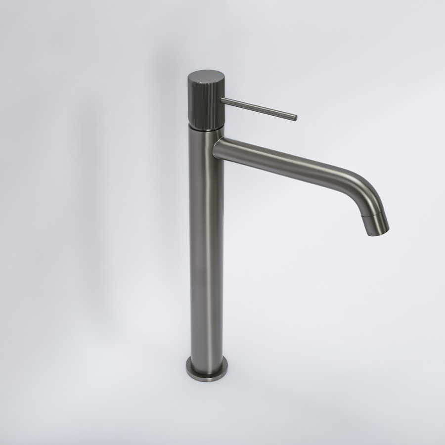 Смеситель для раковины AVS Pulse высокий, оружейная сталь Смеситель для раковины AVS Pulse высокий, оружейная сталь