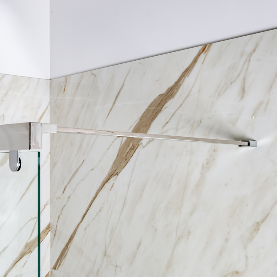 Шторка на ванну AVS Перла 100 L профиль хром, стекло прозрачное Шторка на ванну AVS Перла 100 L профиль хром, стекло прозрачное