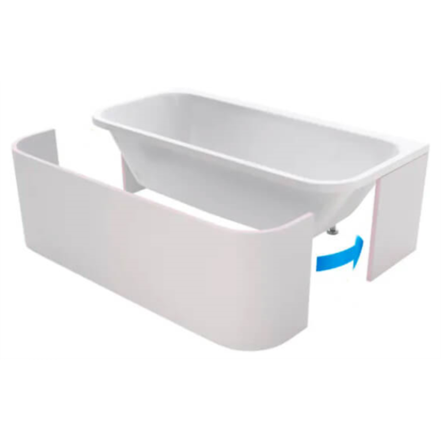 Экран для ванны Excellent Arana OBEX.AR2.18WH 180х58 белый