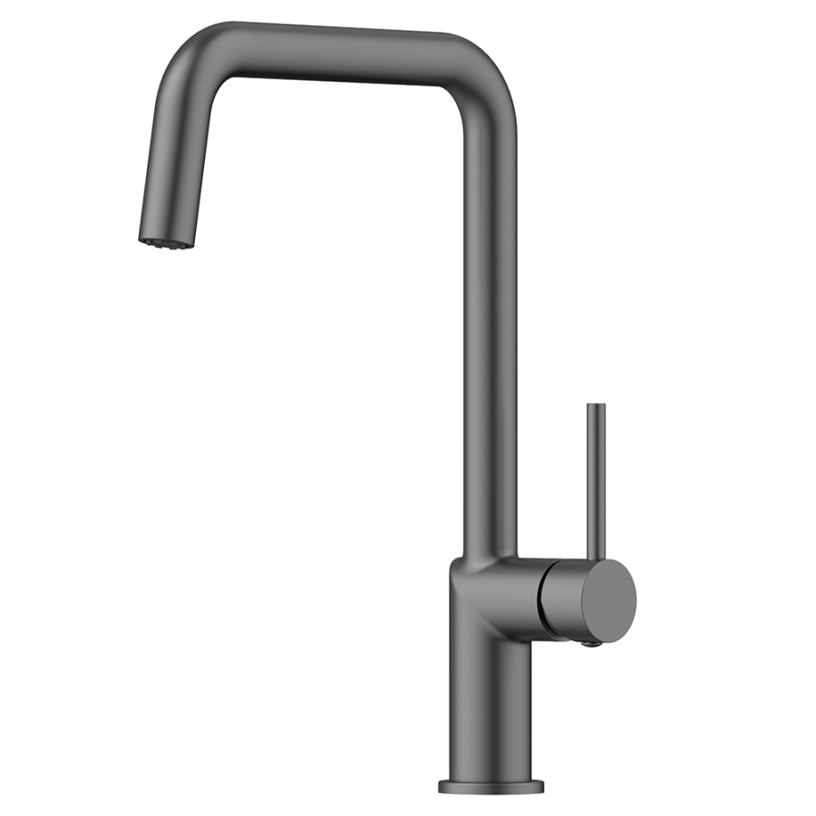 Смеситель для кухни AVS оружейная сталь