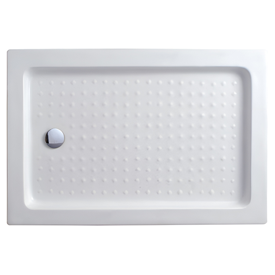 Поддон для душа Cezares Tray 110x100 белый, прямоугольный, акрил, с сифоном