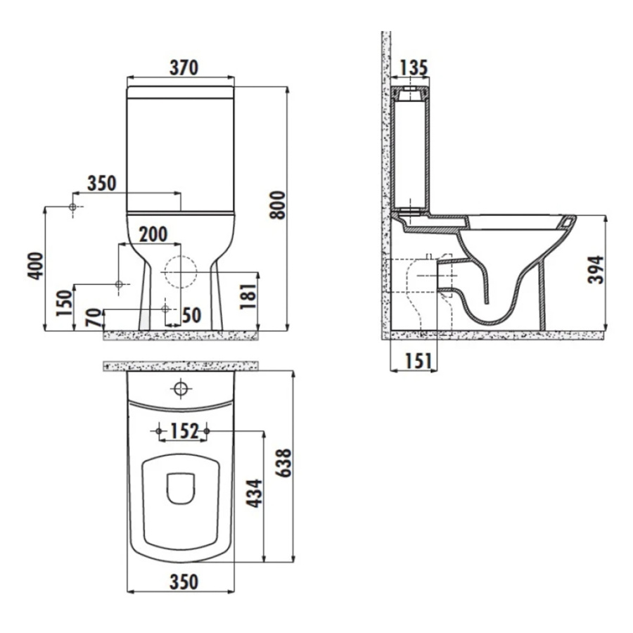 Унитаз-компакт Creavit Lara LR360-11CB00E+LR410-00CB00E+IT5130+KC1603.01.0000E с микролифтом Унитаз-компакт Creavit Lara LR360-11CB00E+LR410-00CB00E+IT5130+KC1603.01.0000E с микролифтом