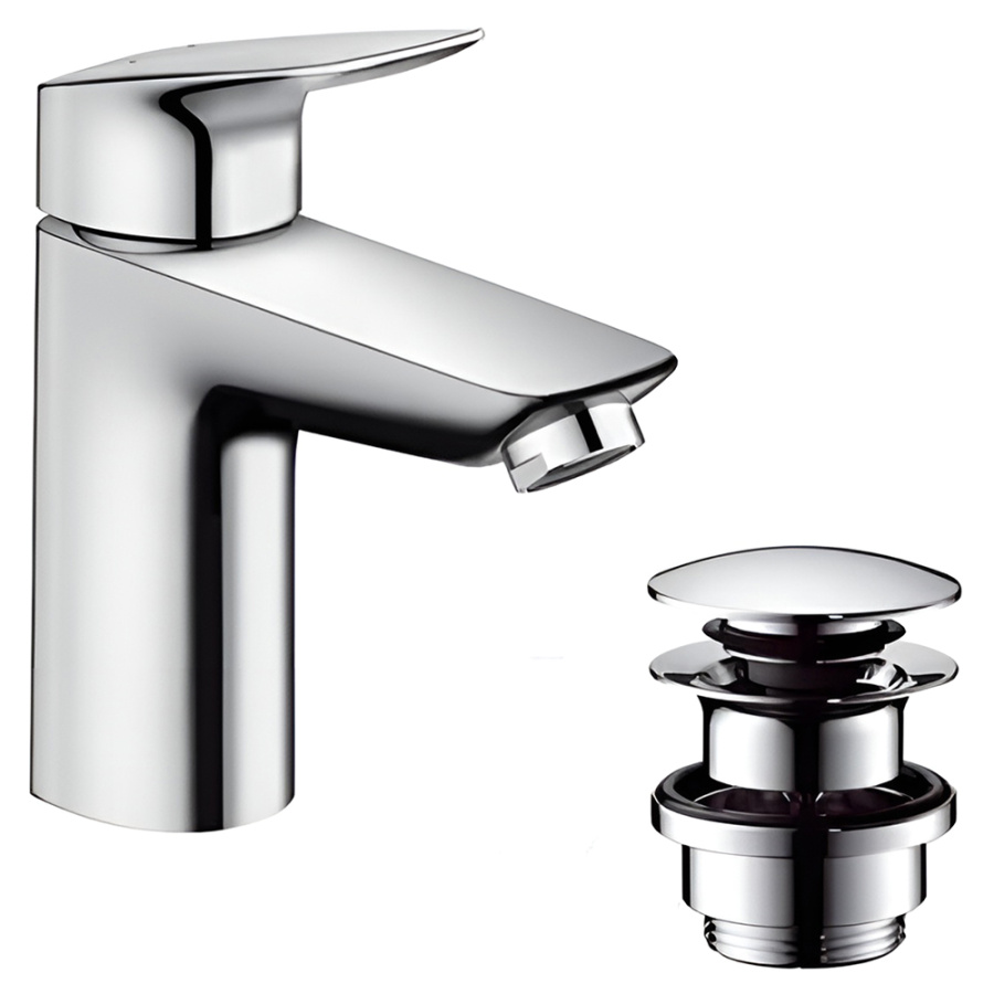 Смеситель для раковины Hansgrohe Logis 71107000 хром