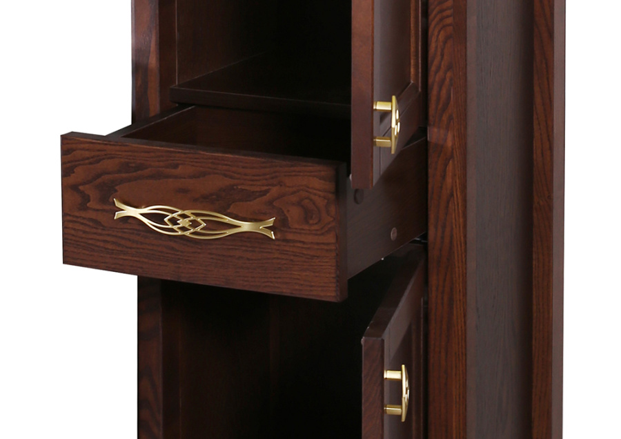 Шкаф-пенал ASB Wood Line Модерн 40 антикварный орех