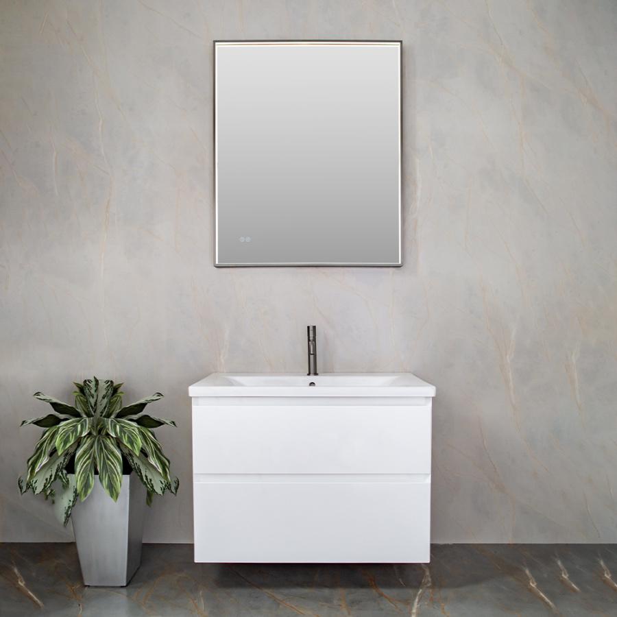 Зеркало с подсветкой AVS ZH 75x90 см, антипар, оружейная сталь Зеркало с подсветкой AVS ZH 75x90 см, антипар, оружейная сталь