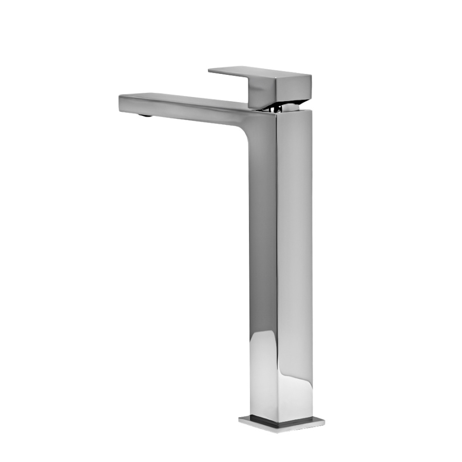 Смеситель для раковины AVS Cube высокий, хром