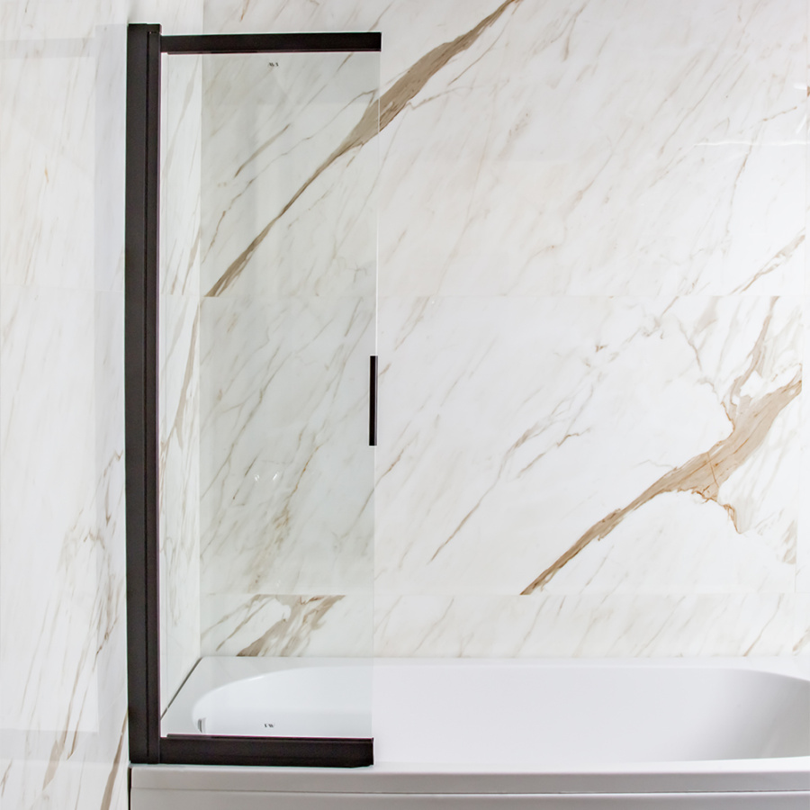 Шторка на ванну AVS Слайдер Плюс 80 профиль черный, стекло прозрачное Шторка на ванну AVS Слайдер Плюс 80 профиль черный, стекло прозрачное