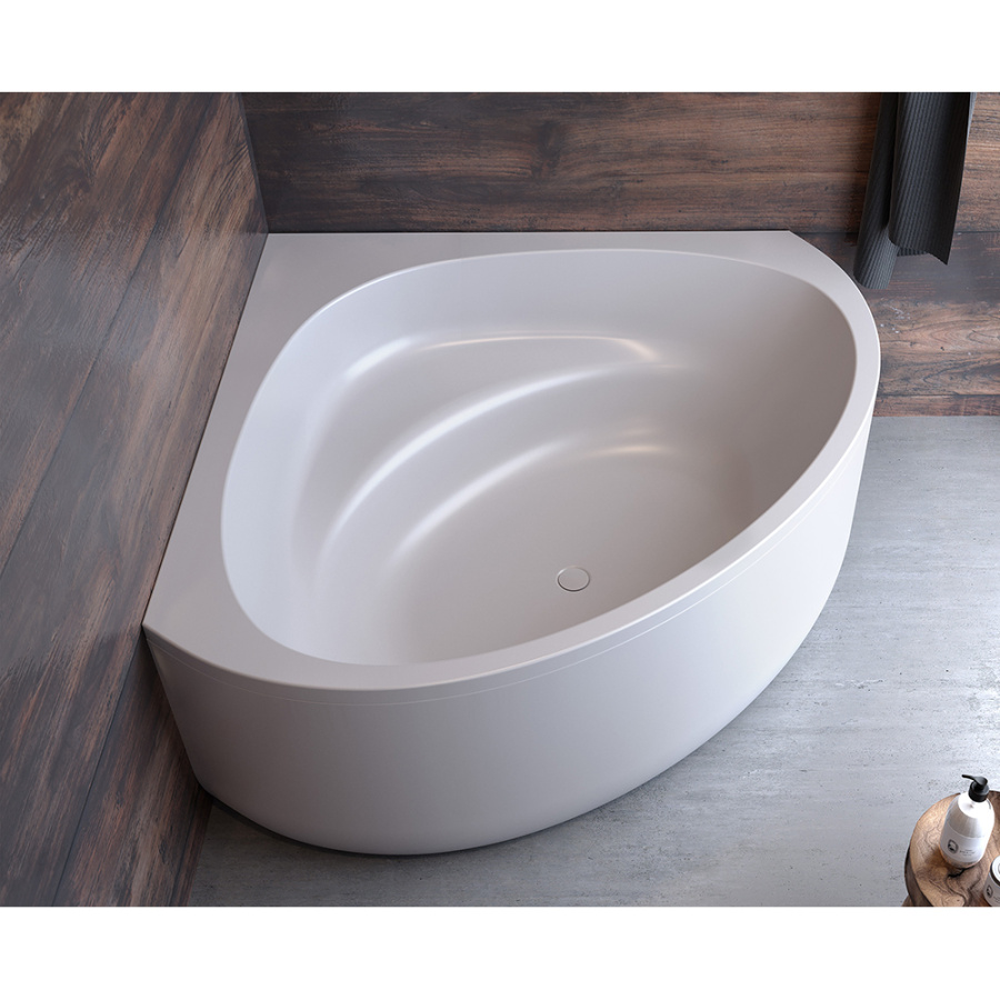 Акриловая ванна Kolpa-San Dolores 140x140 белая, с каркасом