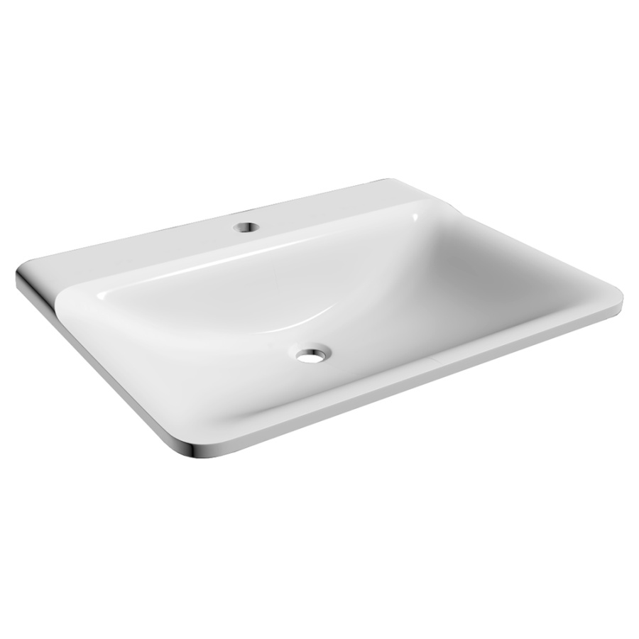 Тумба с раковиной Raval Welto 60 светло-серая