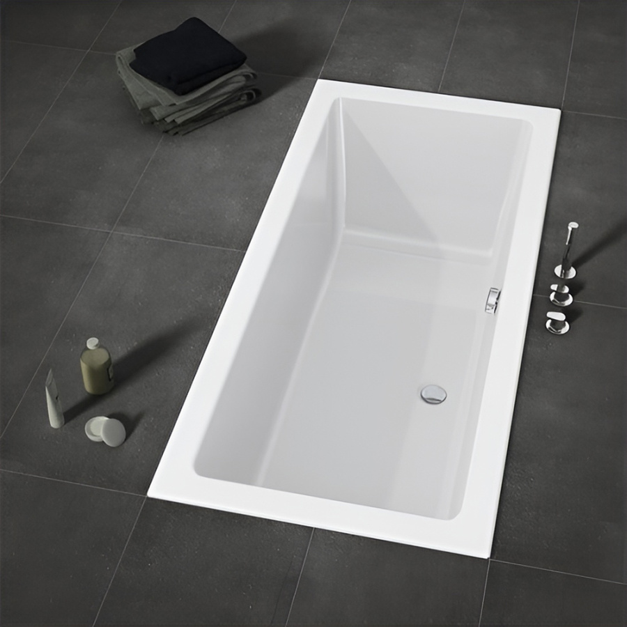 Акриловая ванна Riho Lugo 200х90 белая, без каркаса