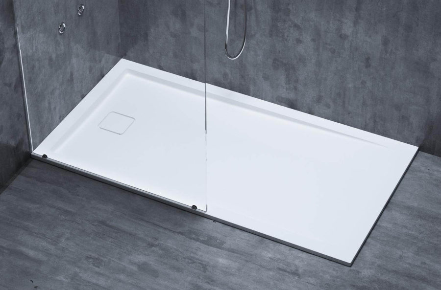 Поддон для душа Salini Capri S-Sense 150х80 белый, с сифоном