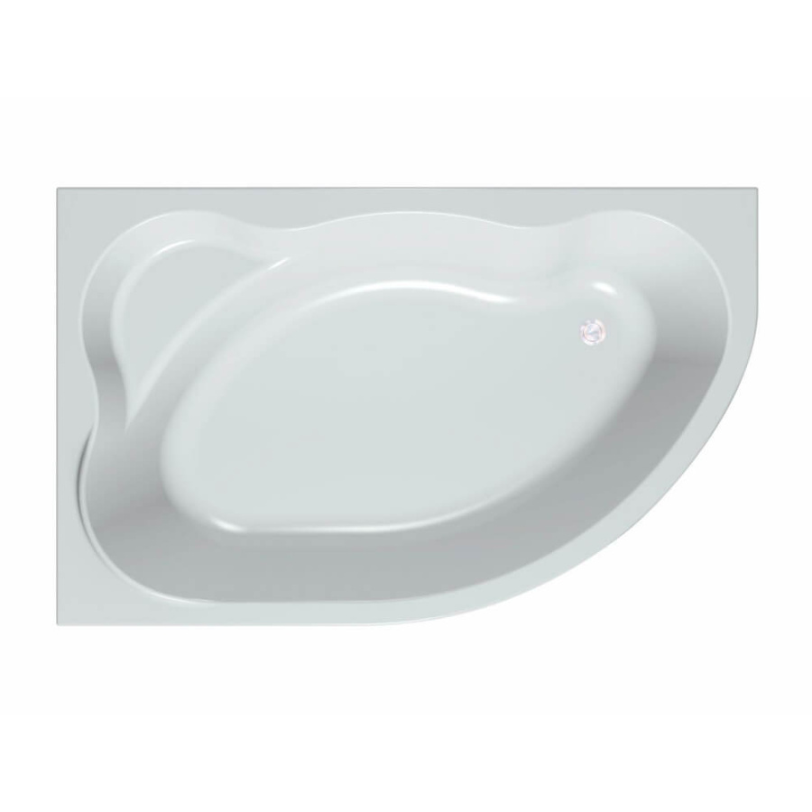 Акриловая ванна Kolpa-San Amadis 160х100 белая, с каркасом и экраном