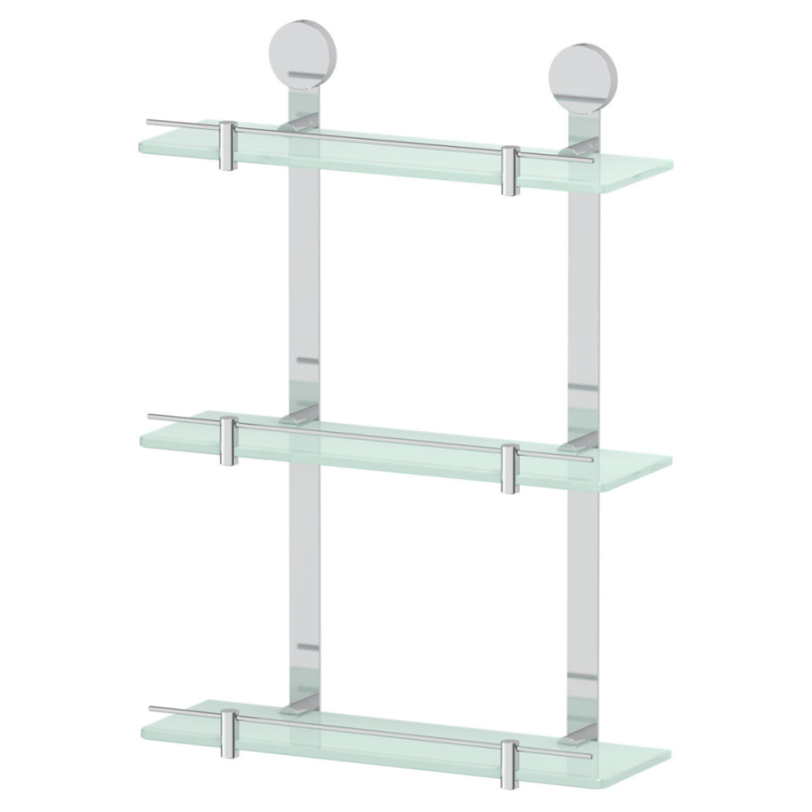 Полка стеклянная тройная Harmonie Artwelle HAR 038