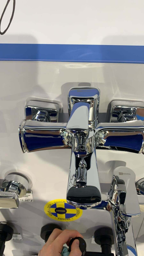 Смеситель для ванны с душем Lemark Evitta LM0514C хром