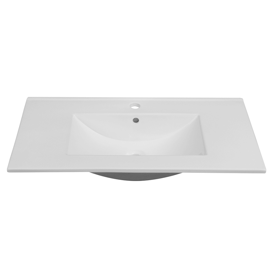 Тумба с раковиной ZOV Дион 80 платиновая