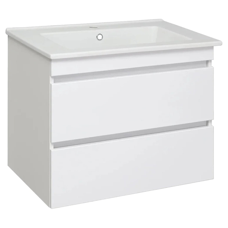 Тумба с раковиной Runo Манхэттен 00-00001047+00-00001022 75 см