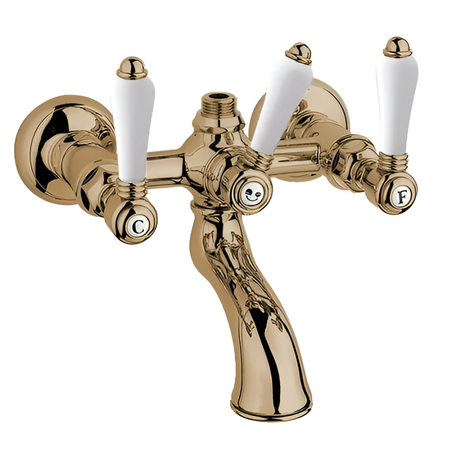 Смеситель для душевой стойки Nicolazzi Classica lusso 5712WS бронза