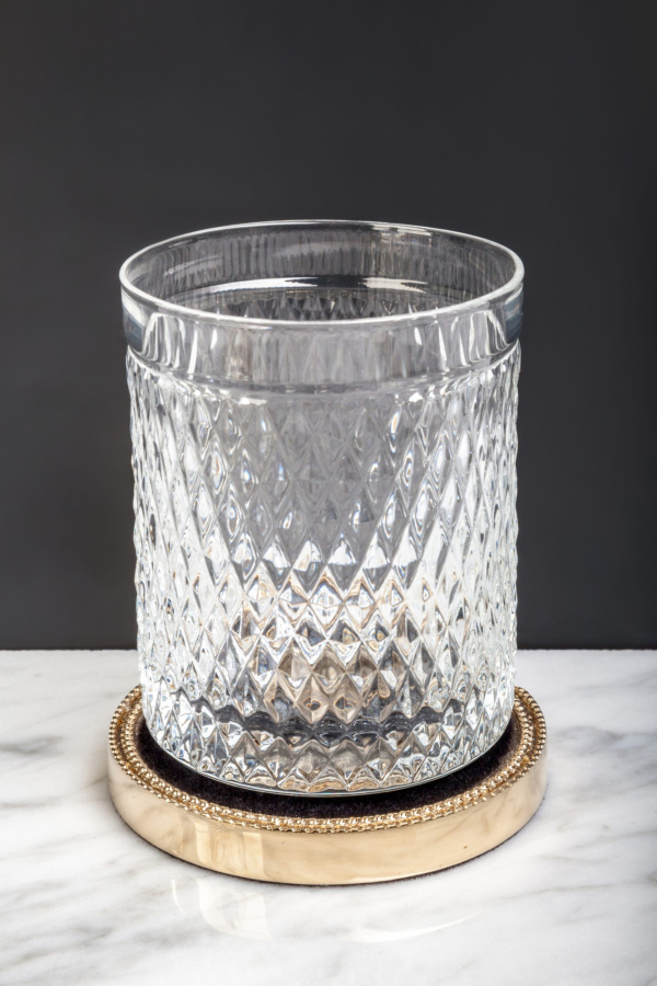 10218 Стакан ЗОЛОТО Crystal Luxury Options